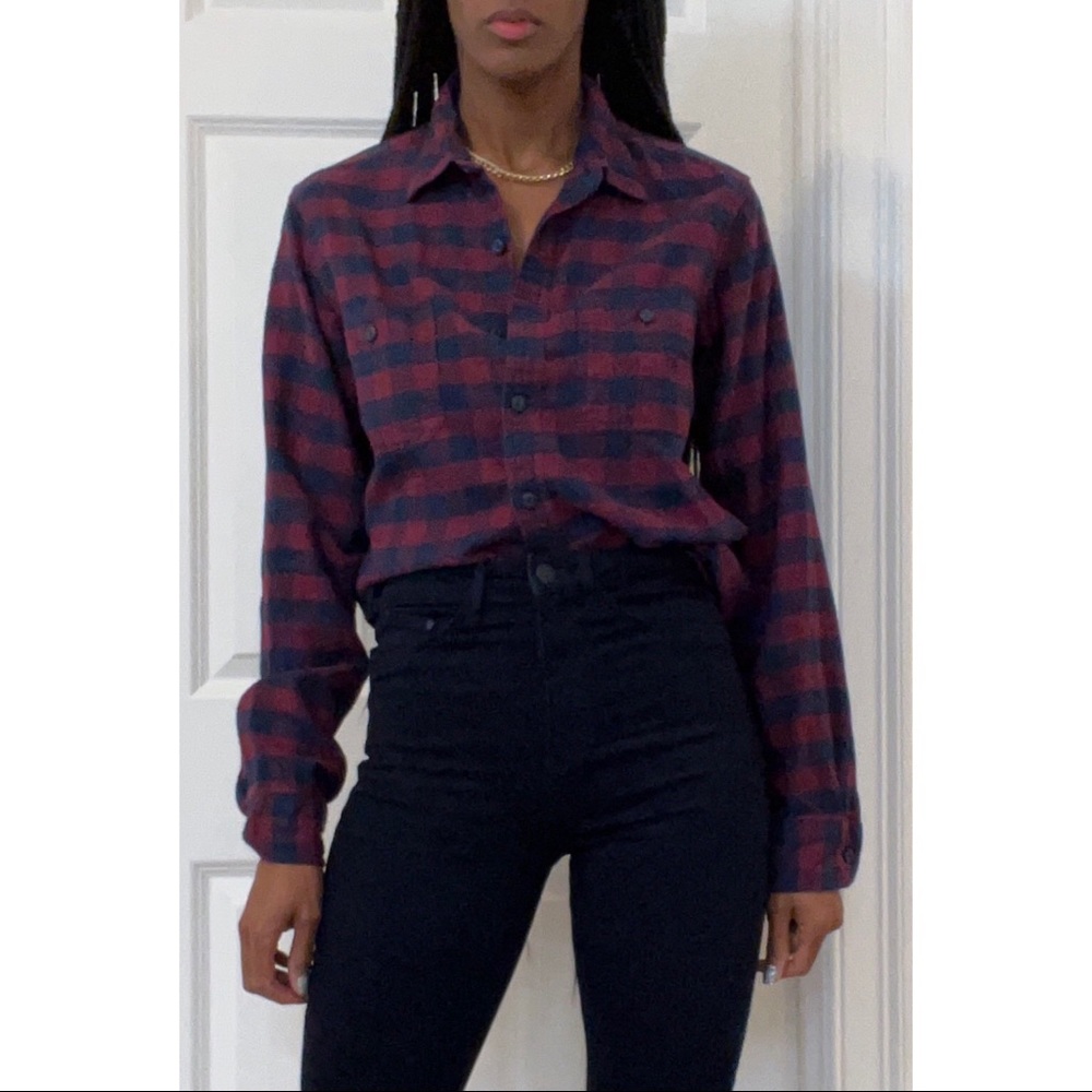 Plaid Flannel Shirt